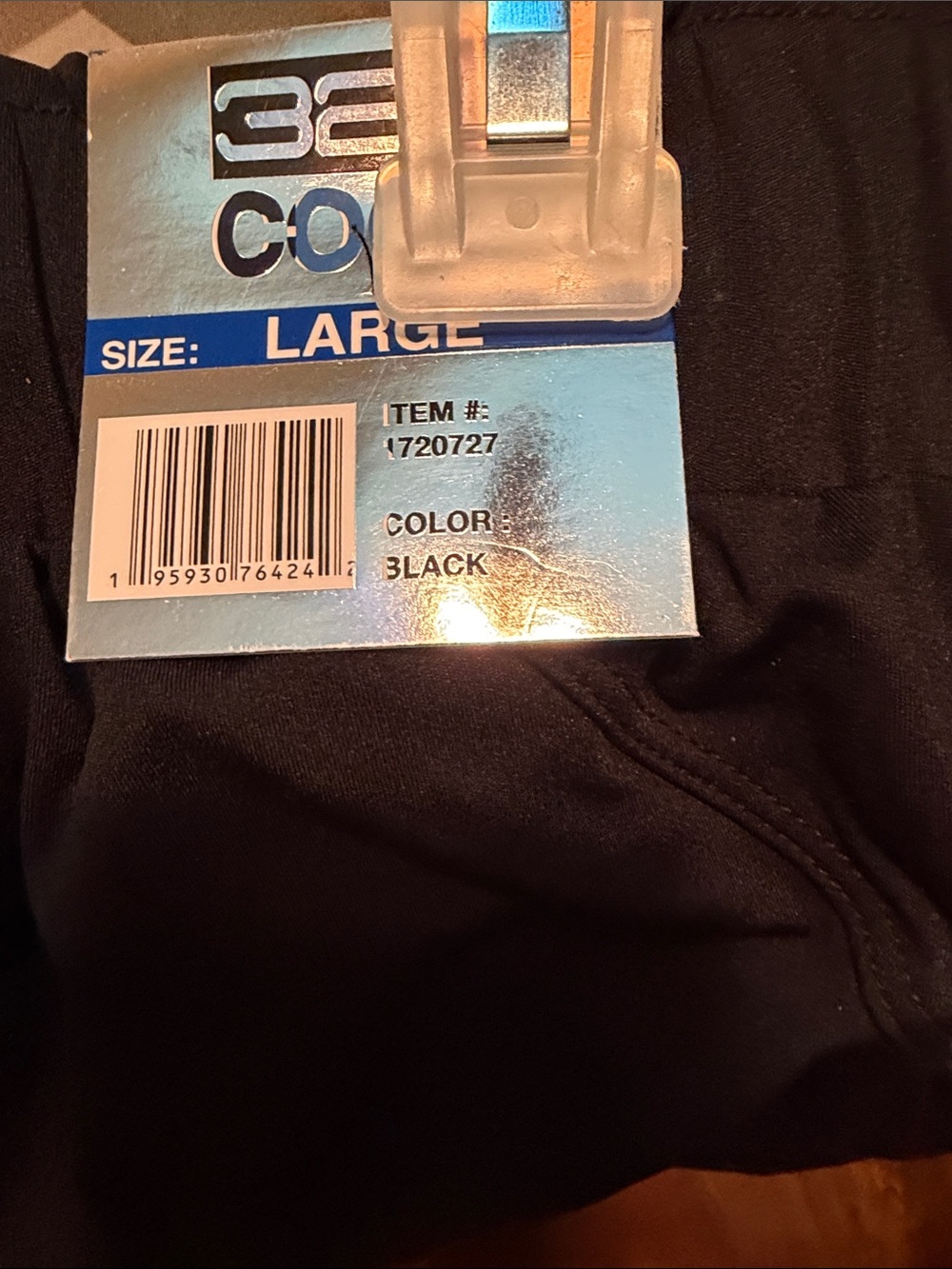 Large Black Track Pants & Joggers